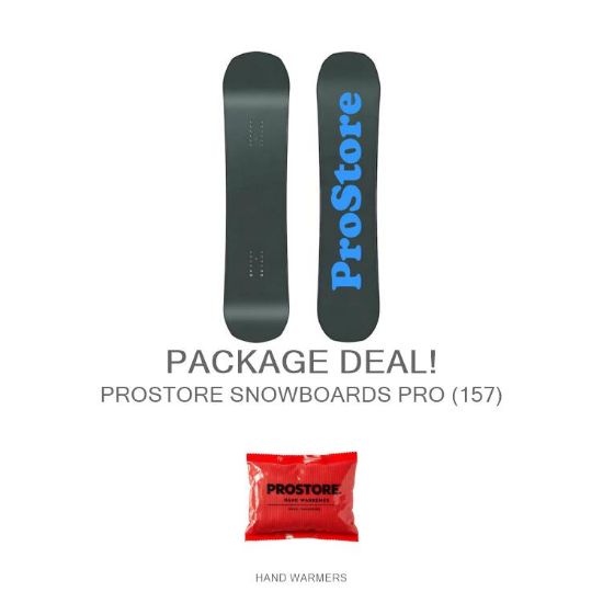 Picture of PROSTORE SNOWBOARDS PRO STANDARD PACKAGE - GREEN BLUE