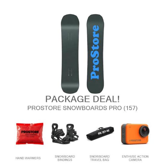 Picture of PROSTORE SNOWBOARDS PRO ULTIMATE PACKAGE - GREEN BLUE