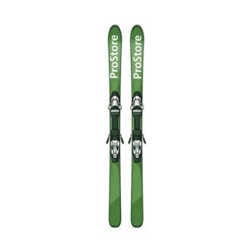 Picture of PROSTORE SKIS MAVERICK STANDARD PACKAGE SKI PACKAGE GREEN (UNISEX)