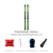 Picture of PROSTORE SKIS MAVERICK ULTIMATE PACKAGE - GREEN