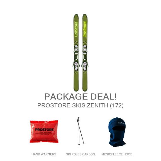 Picture of PROSTORE SKIS ZENITH EPIC PACKAGE - GREEN