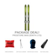 Picture of PROSTORE SKIS ZENITH ULTIMATE PACKAGE - GREEN
