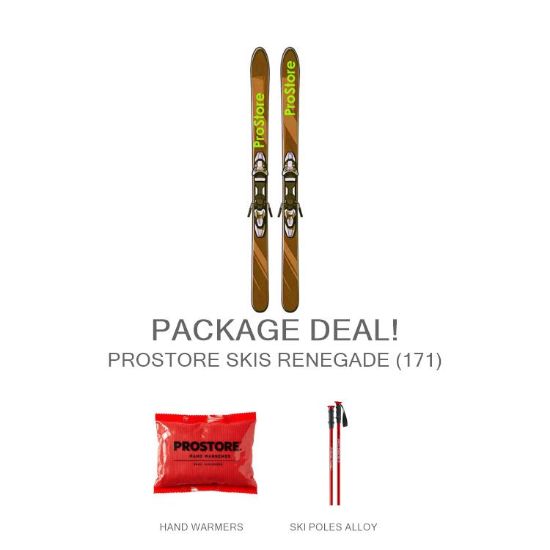 Picture of PROSTORE SKIS RENEGADE STANDARD PACKAGE - BROWN