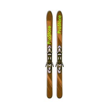 Picture of PROSTORE SKIS RENEGADE STANDARD PACKAGE SKI PACKAGE BROWN (MENS)
