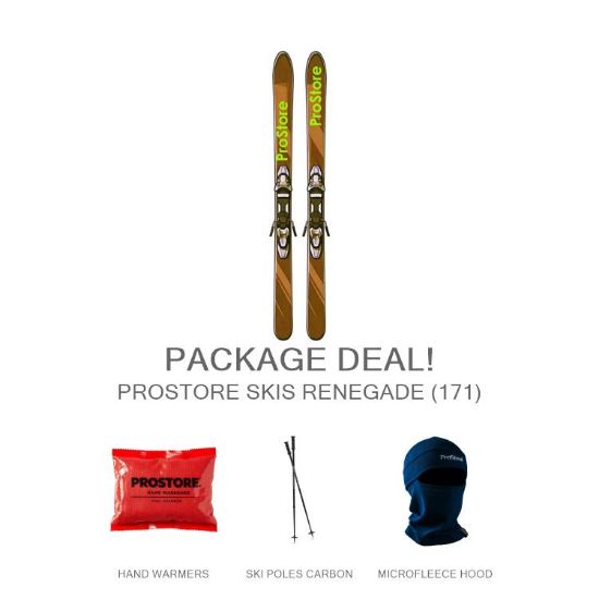 Picture of PROSTORE SKIS RENEGADE EPIC PACKAGE - BROWN