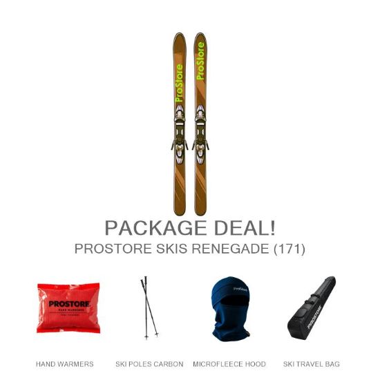 Picture of PROSTORE SKIS RENEGADE ULTIMATE PACKAGE - BROWN