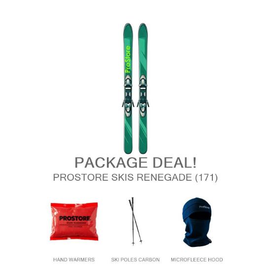 Picture of PROSTORE SKIS RENEGADE EPIC PACKAGE - GREEN