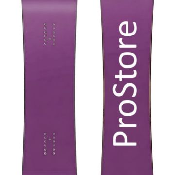 Picture of PROSTORE SNOWBOARDS CARVE DELUXE SNOWBOARD PACKAGE MAUVE (MENS)