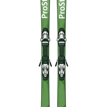 Picture of PROSTORE SKIS MAVERICK STANDARD PACKAGE SKI PACKAGE GREEN (UNISEX)