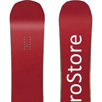 Picture of PROSTORE SNOWBOARDS SHRED DELUXE SNOWBOARD PACKAGE RED (MENS)