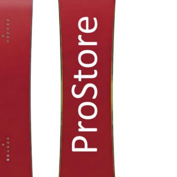 Picture of PROSTORE SNOWBOARDS SHRED DELUXE SNOWBOARD PACKAGE RED (MENS)