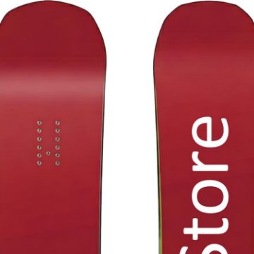 Picture of PROSTORE SNOWBOARDS SHRED STANDARD SNOWBOARD PACKAGE RED (MENS)