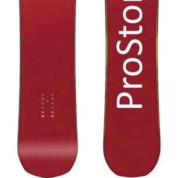 Picture of PROSTORE SNOWBOARDS SHRED EPIC SNOWBOARD PACKAGE RED (MENS)