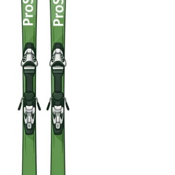 Picture of PROSTORE SKIS MAVERICK STANDARD PACKAGE SKI PACKAGE GREEN (UNISEX)