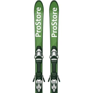 Picture of PROSTORE SKIS MAVERICK ULTIMATE PACKAGE SKI PACKAGE GREEN (UNISEX)
