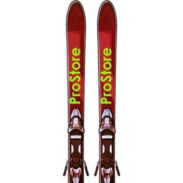 Picture of PROSTORE SKIS STAR PRO EPIC PACKAGE SKI PACKAGE RED (UNISEX)