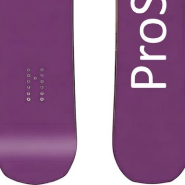 Picture of PROSTORE SNOWBOARDS CARVE STANDARD SNOWBOARD PACKAGE MAUVE (MENS)