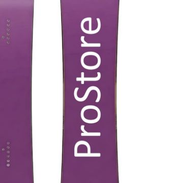 Picture of PROSTORE SNOWBOARDS CARVE EPIC SNOWBOARD PACKAGE MAUVE (MENS)