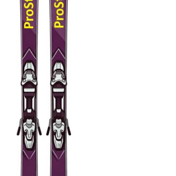 Picture of PROSTORE SKIS POWDER EPIC PACKAGE SKI PACKAGE RED (UNISEX)