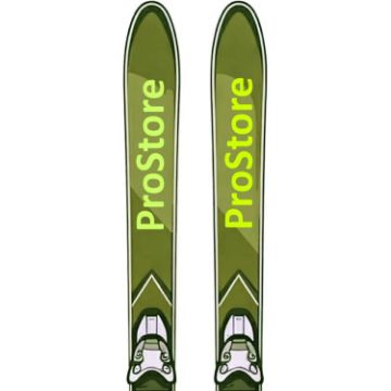Picture of PROSTORE SKIS ZENITH DELUXE PACKAGE SKI PACKAGE GREEN (UNISEX)