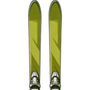 Picture of PROSTORE SKIS RENEGADE STANDARD PACKAGE - GREEN YELLOW